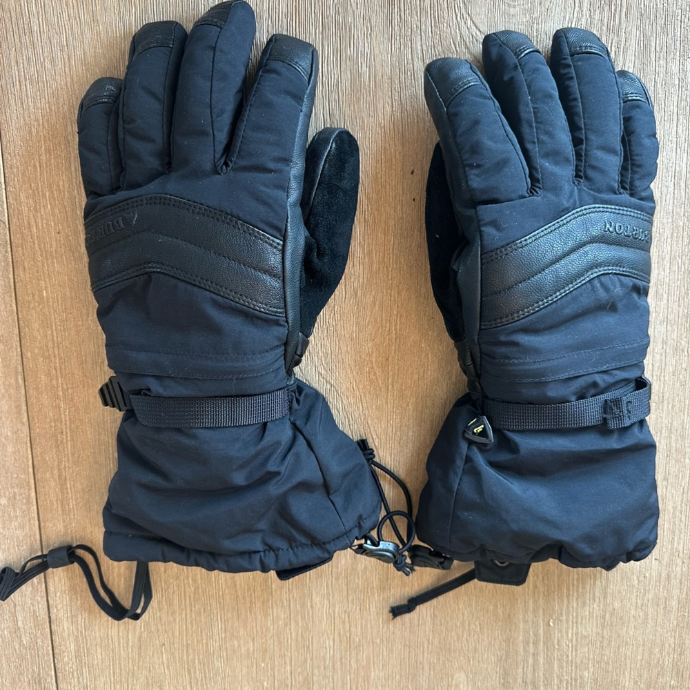 BURTON goretex snow gloves L women's worn twice (ski snowboard gloves)